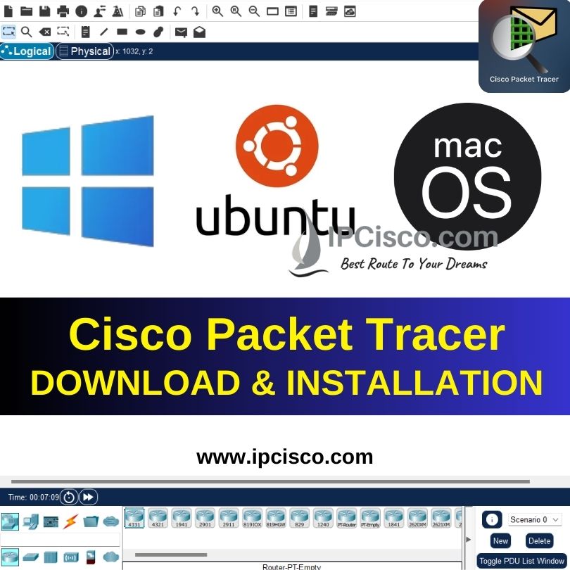 cisco packet tracer download windows linux macos installation