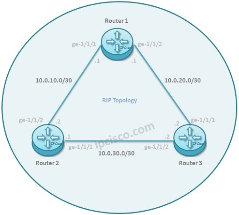 Juniper-RIP-configuration-example