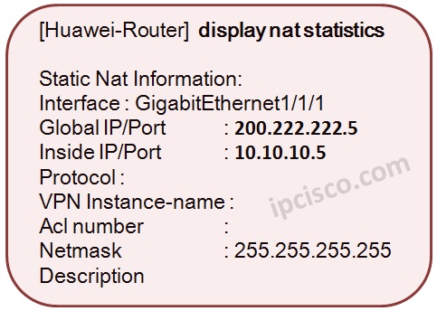 display-nat-statistics