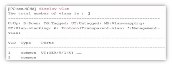 huawei-display-vlan